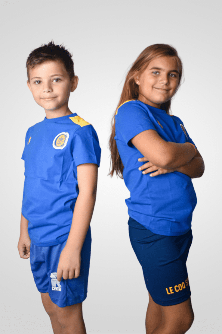 Remera salida kids 2025 Le Coq Sportif Azul Francia