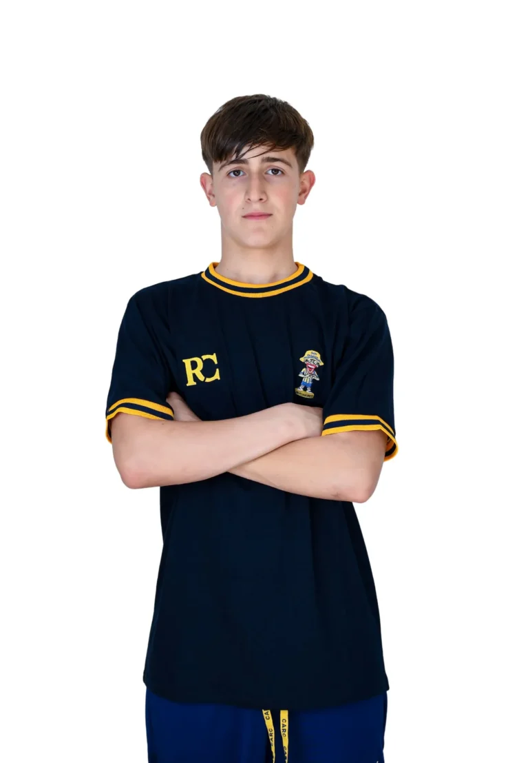 Remera Guerrero azul