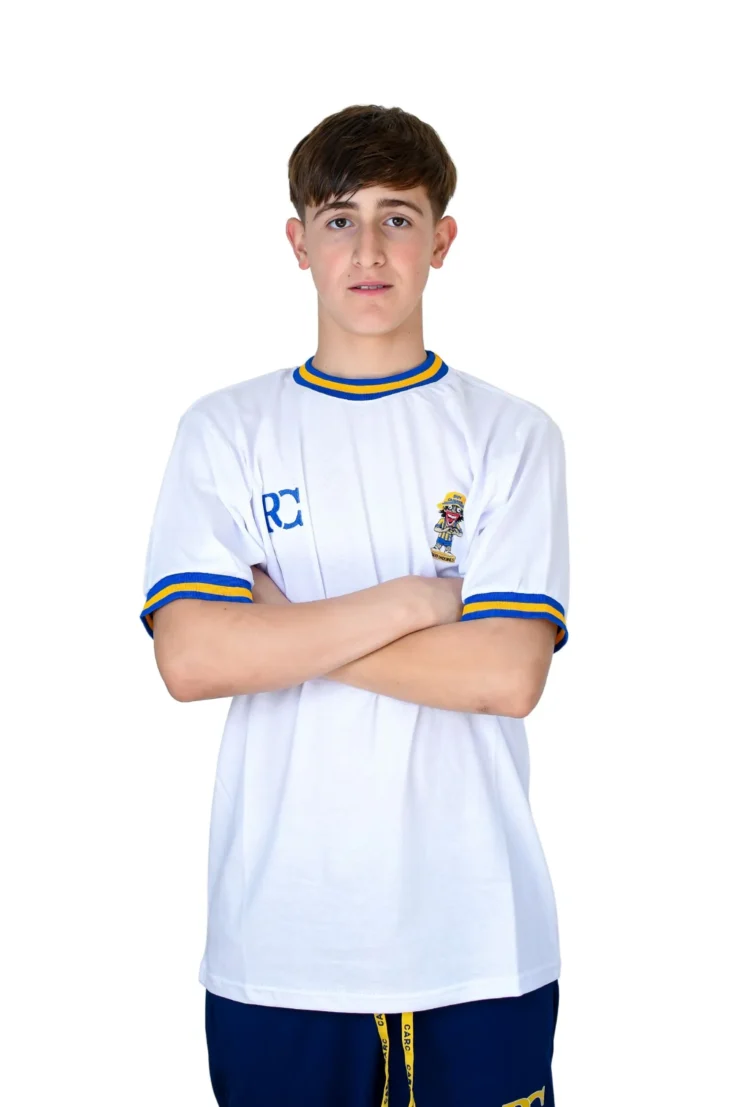Remera Guerrero blanca