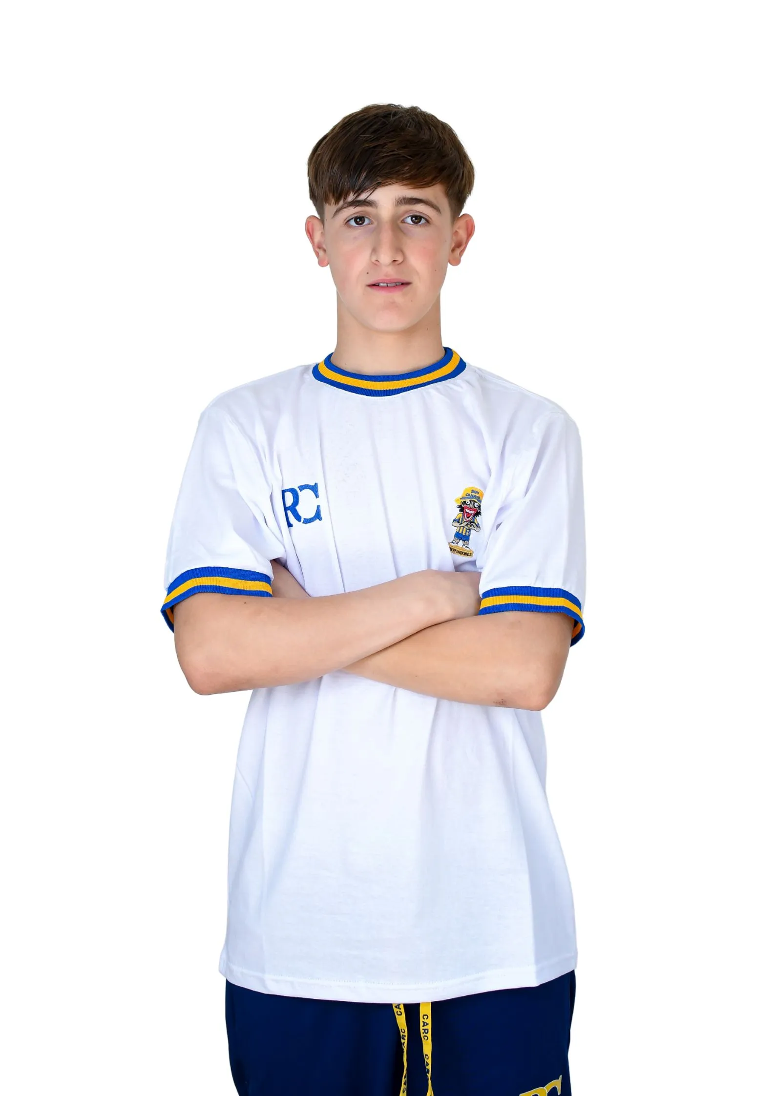 Remera Guerrero blanca